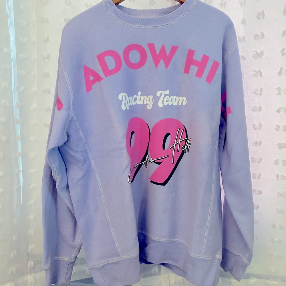 Shadow hill lavender crewneck